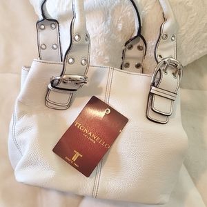 Tignenello Leather Handbag NWOT
